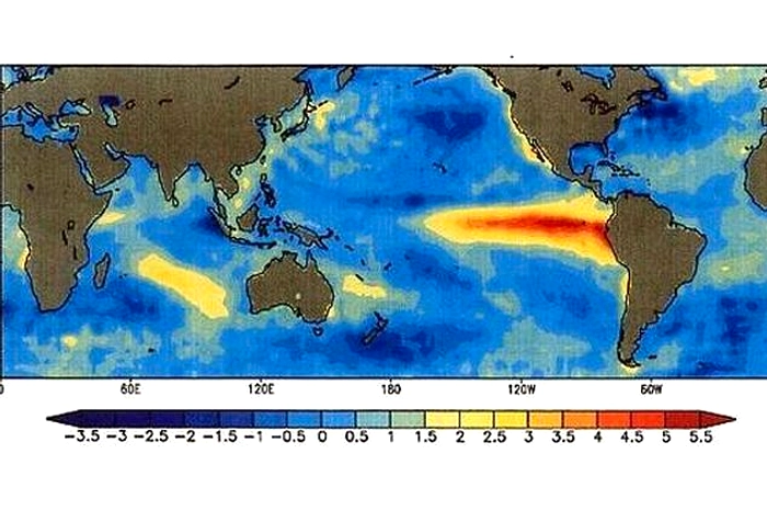 El Niño 2026 Prediksi Suhu Pasifik Naik 3-4°C Sesuai ECMWF