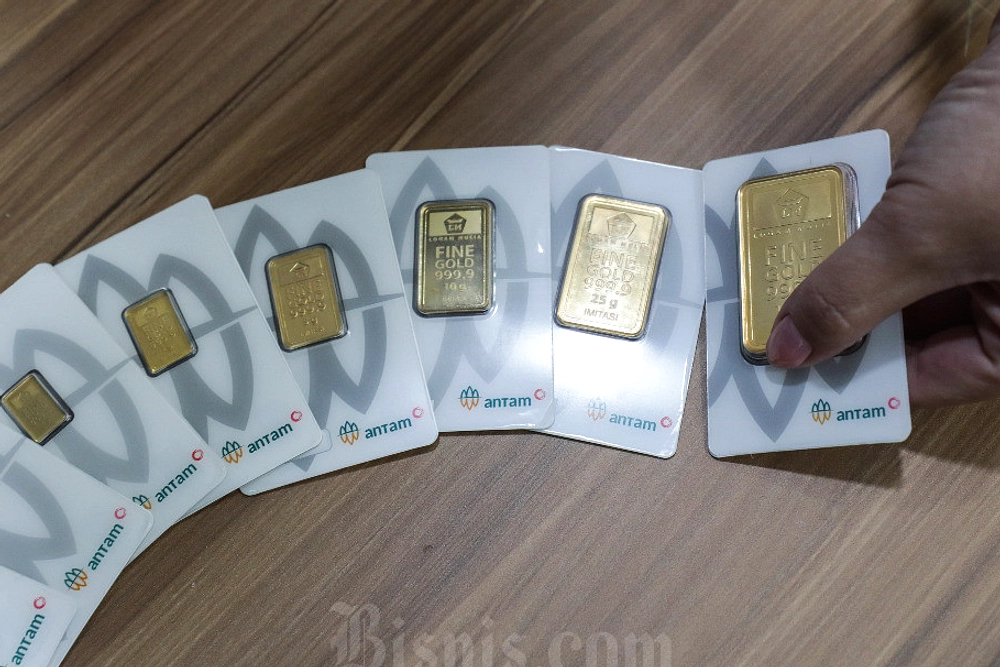 Emas Antam 24K Naik Tajam Setelah Trump Hentikan Serangan Iran