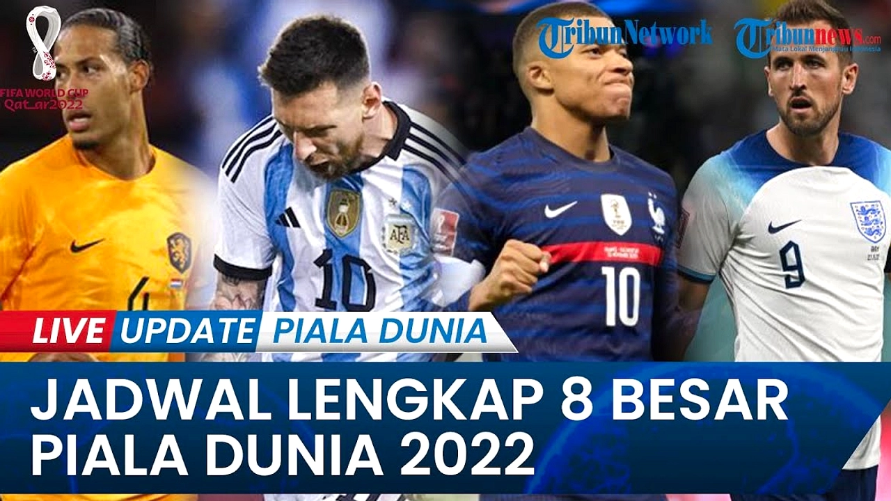 Empat Tim Pastikan Tiket Perempatfinal Piala Dunia