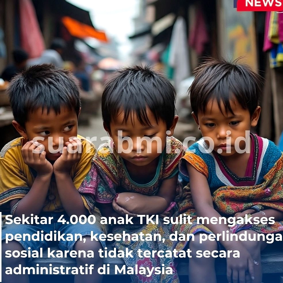 Enam Anak PMI Gresik Pulang dari Malaysia Tanpa Status
