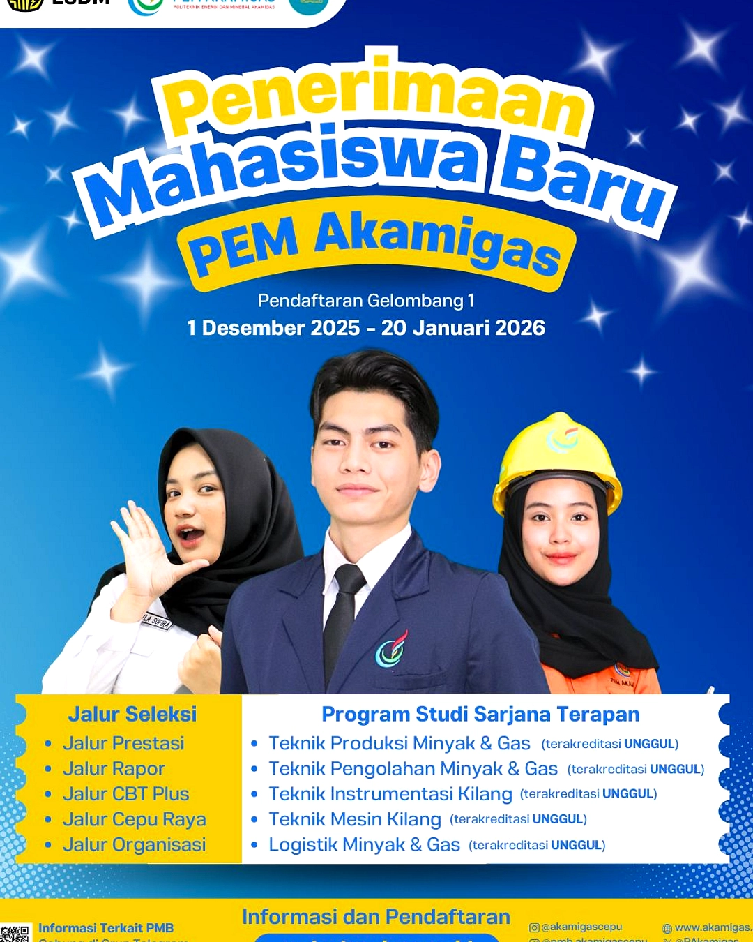 Energi Bandung Buka Pendaftaran Mahasiswa Baru 2026