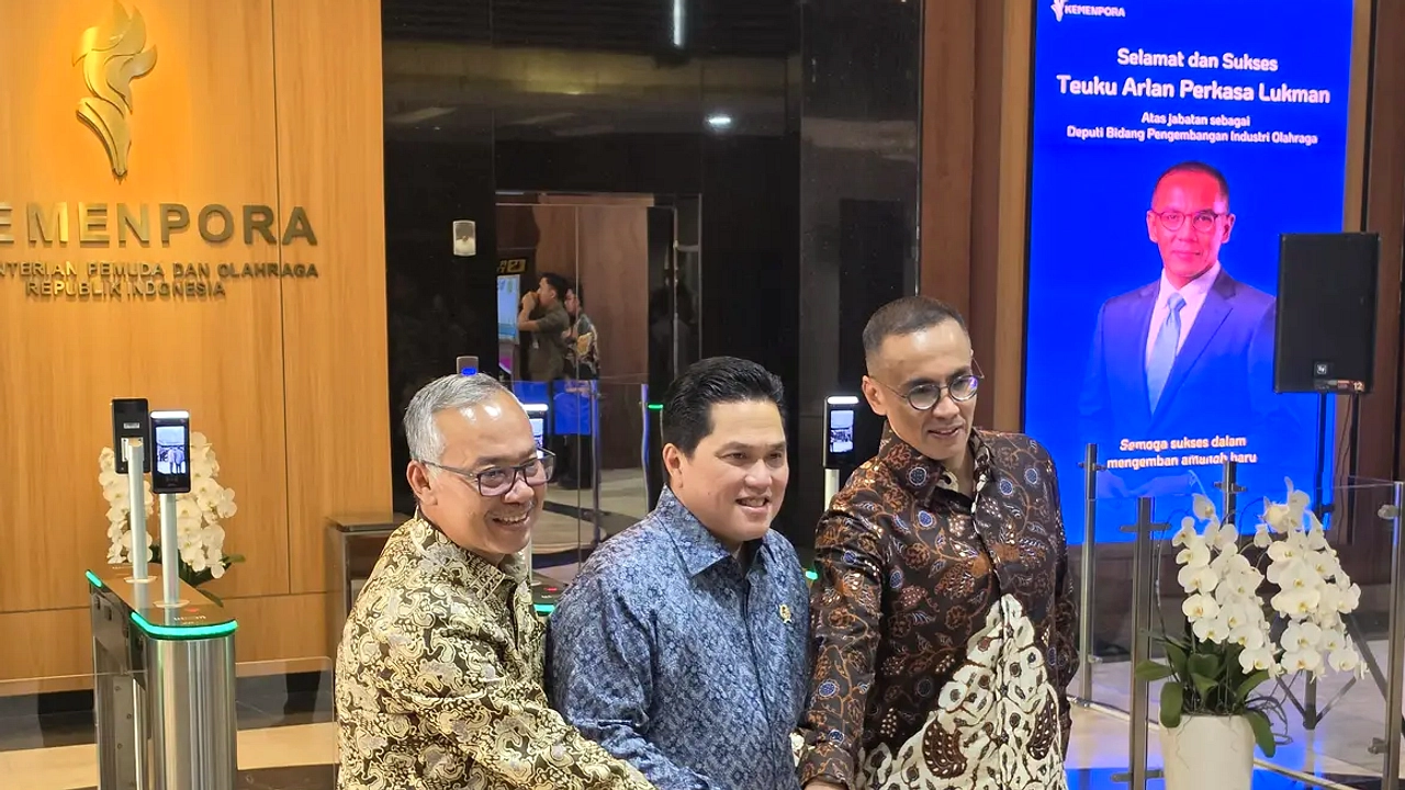Erick Thohir Lantik Dua Pejabat Baru di Kemenpora