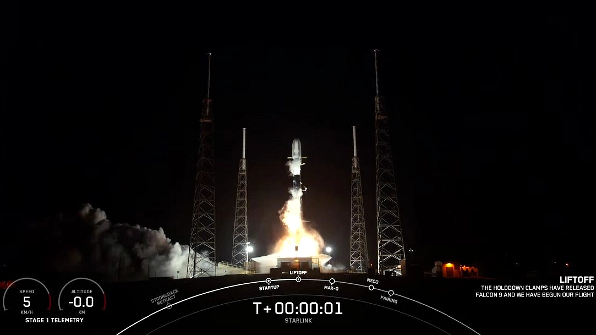Falcon 9 Upper Stage Akan Menabrak Bulan 05 Agustus