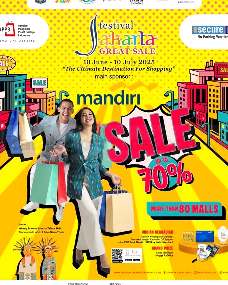 Festival Jakarta Great Sale 2026: Diskon Hingga 70%