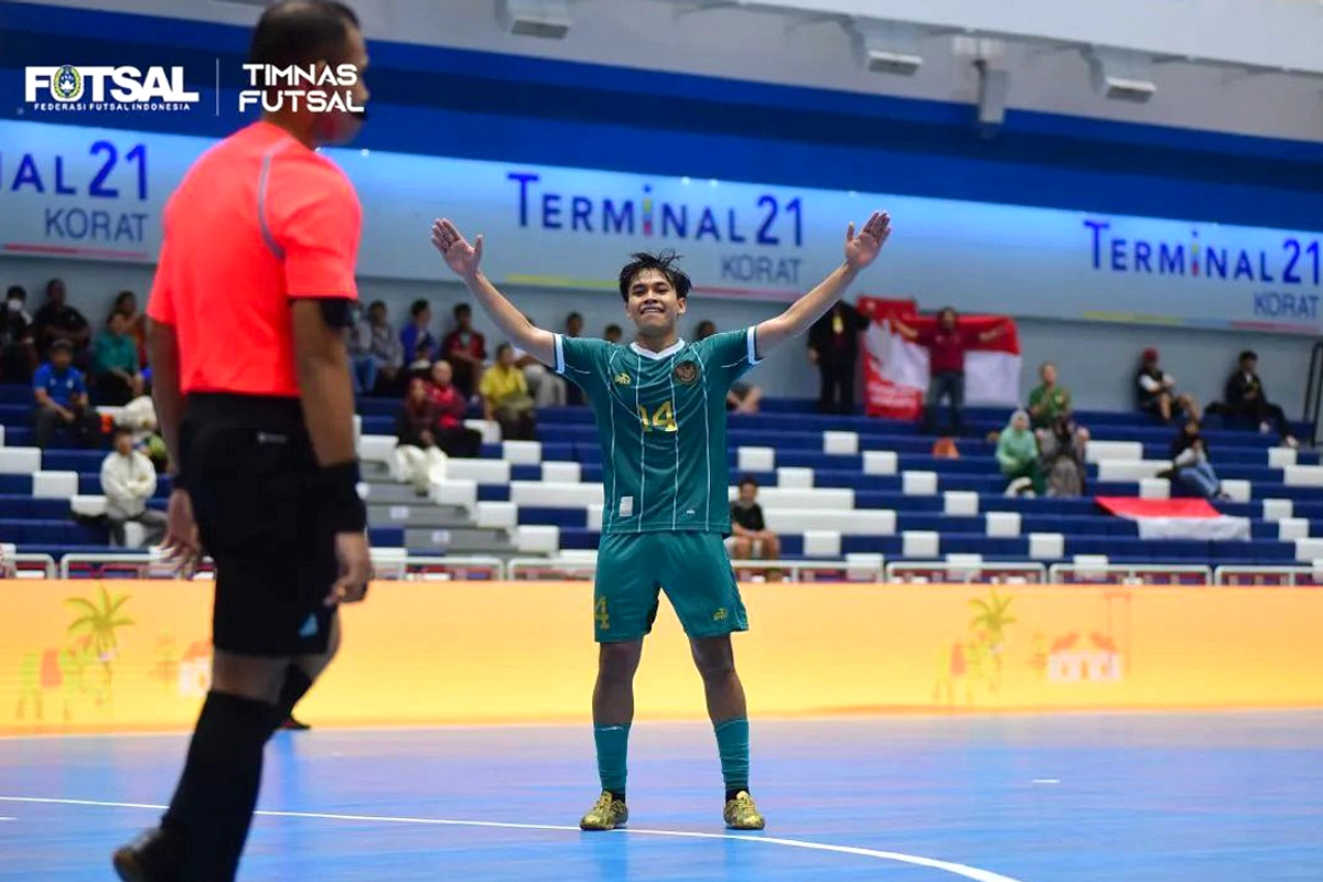 Final Piala AFF Futsal 2026: Indonesia vs Thailand, 12 April