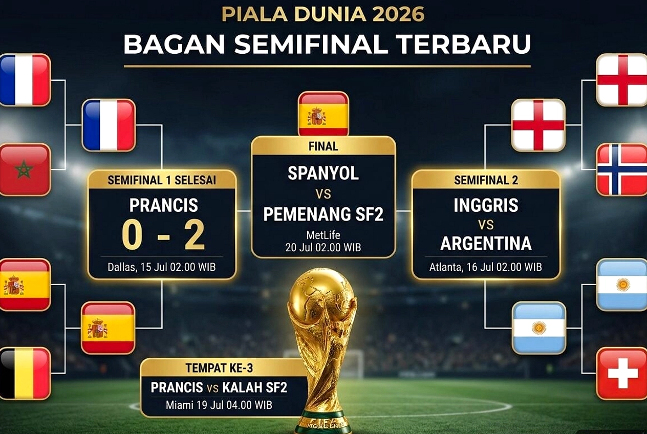 Final Piala Dunia: Spanyol vs Argentina