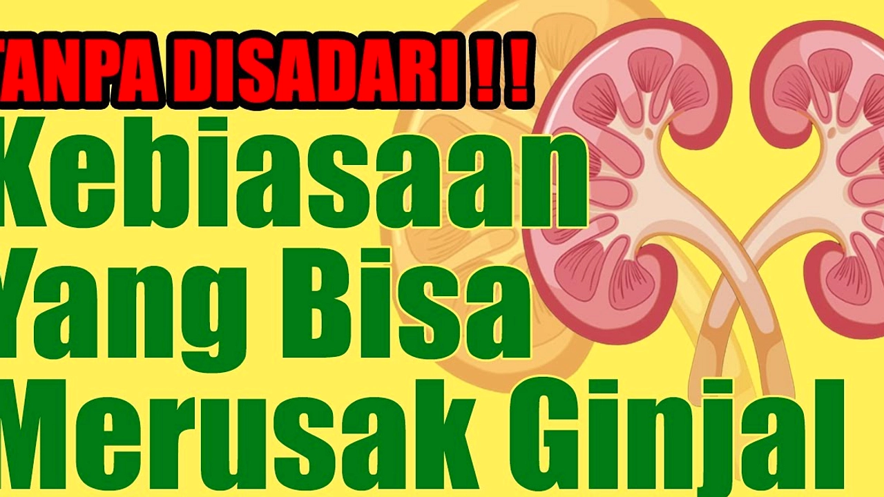 Gagal Ginjal Meningkat di Usia Muda: Pola Hidup Berperan