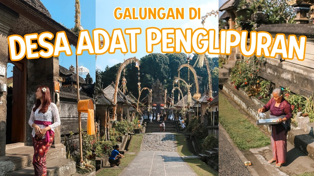 Galungan Penglipuran Tanpa Penjor, Wisata Tetap Normal