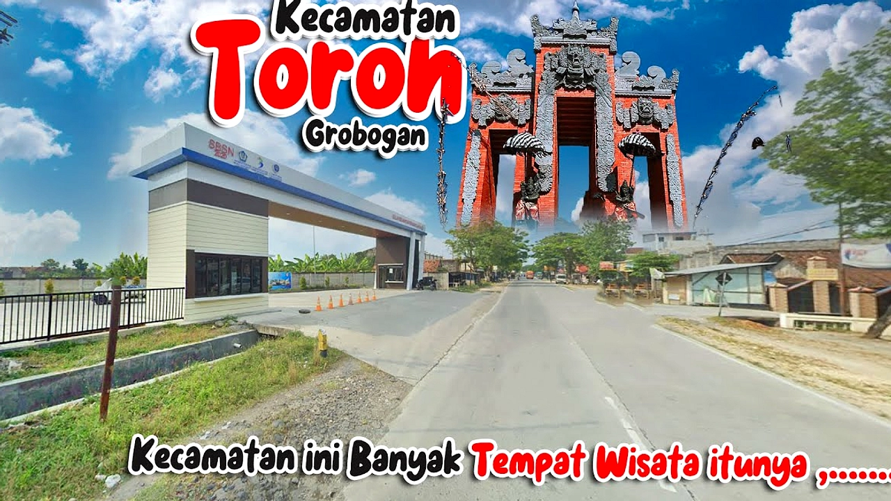 Gapura Purwodadi Grobogan Ambruk, Lalu Lintas Terhambat