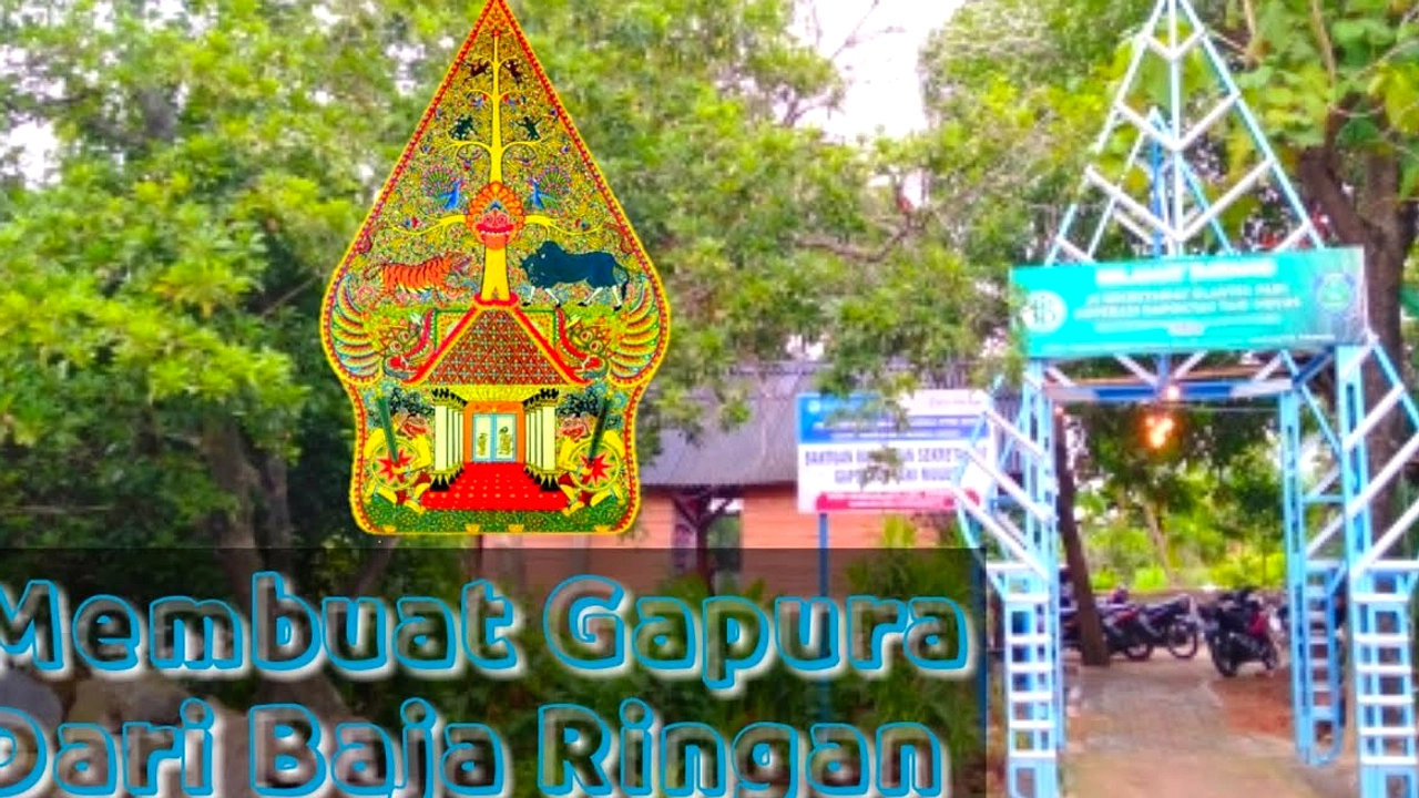 Gapura Wayang di Klaten Memicu Kebingungan Perbatasan