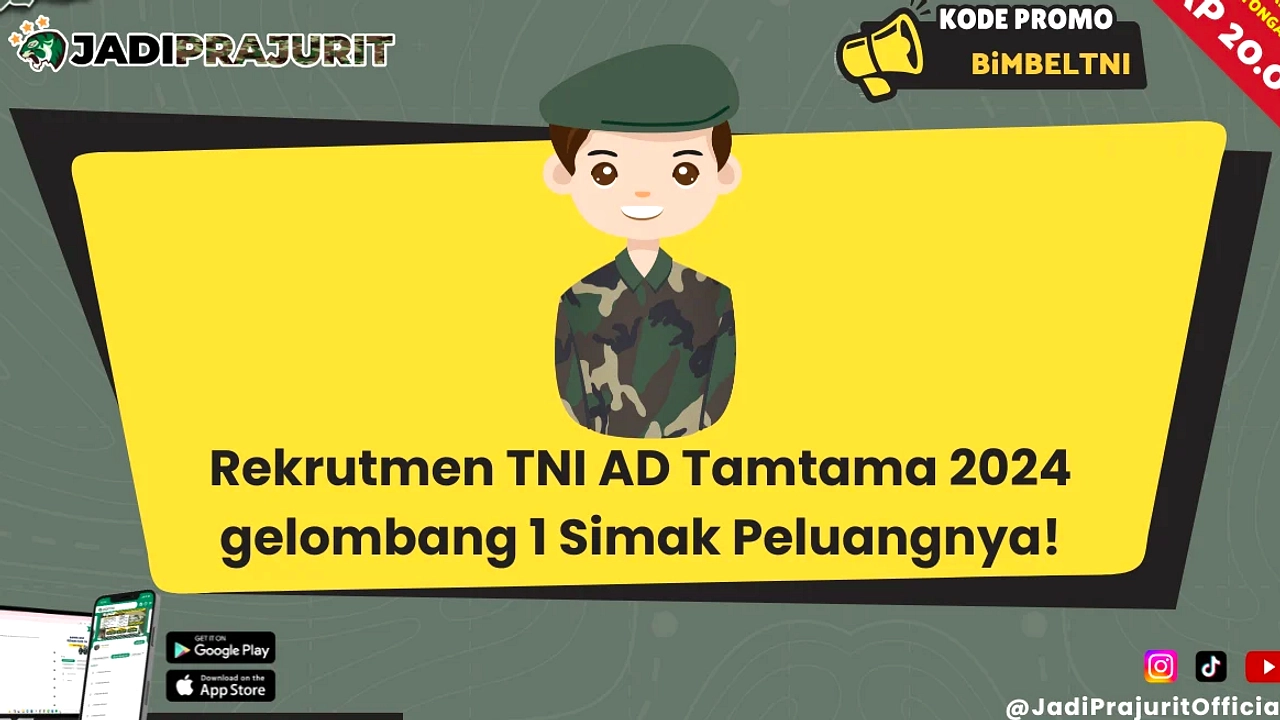 Gelombang 3 Pendaftaran Tamtama PK TNI AL 2026 Buka