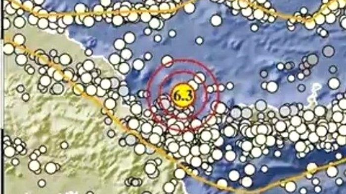 Gempa 5,1 di Keerom, Papua, 28 Maret 2026, 14.35 WIB