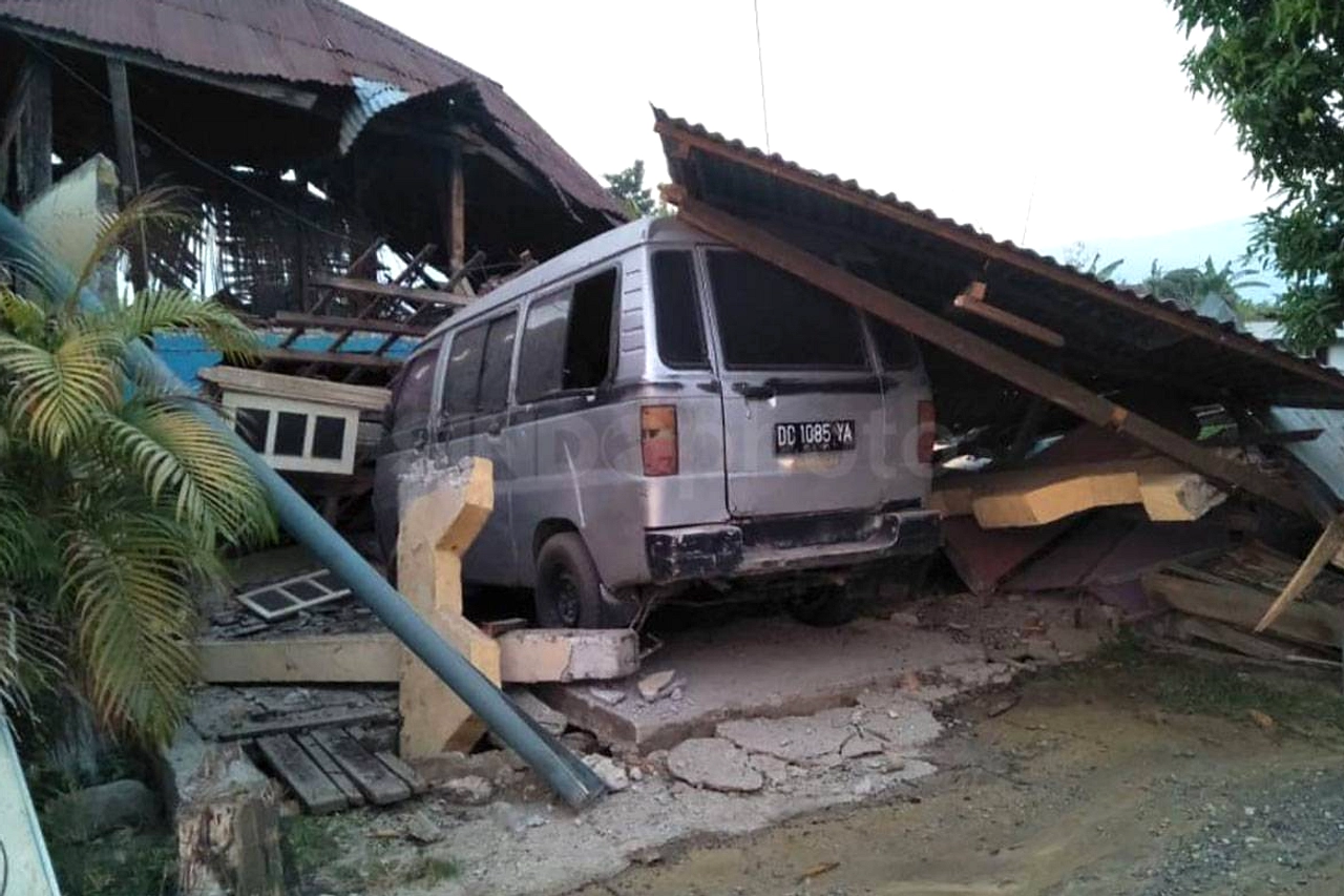 Gempa 5,4 Guncang Buol, Enam Bangunan Rusak