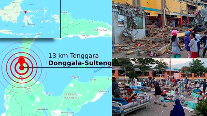 Gempa 6,7 di Palu, Sulawesi Tengah, kerusakan bangunan