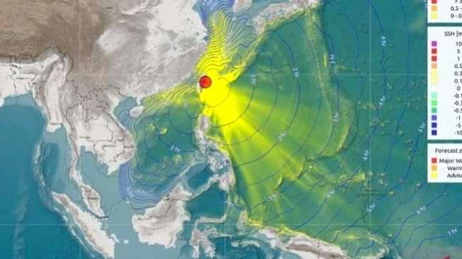Gempa 7,7 Mindanao: Peringatan Tsunami di Indonesia