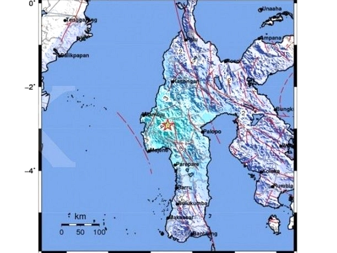 Gempa M5,0 Guncang Polman, Terasa hingga Makassar