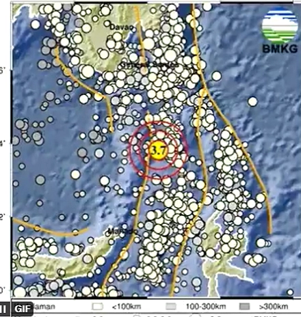 Gempa M7,6 Guncang Bitung, Sulut 2 April 2026, Dampak Ringan