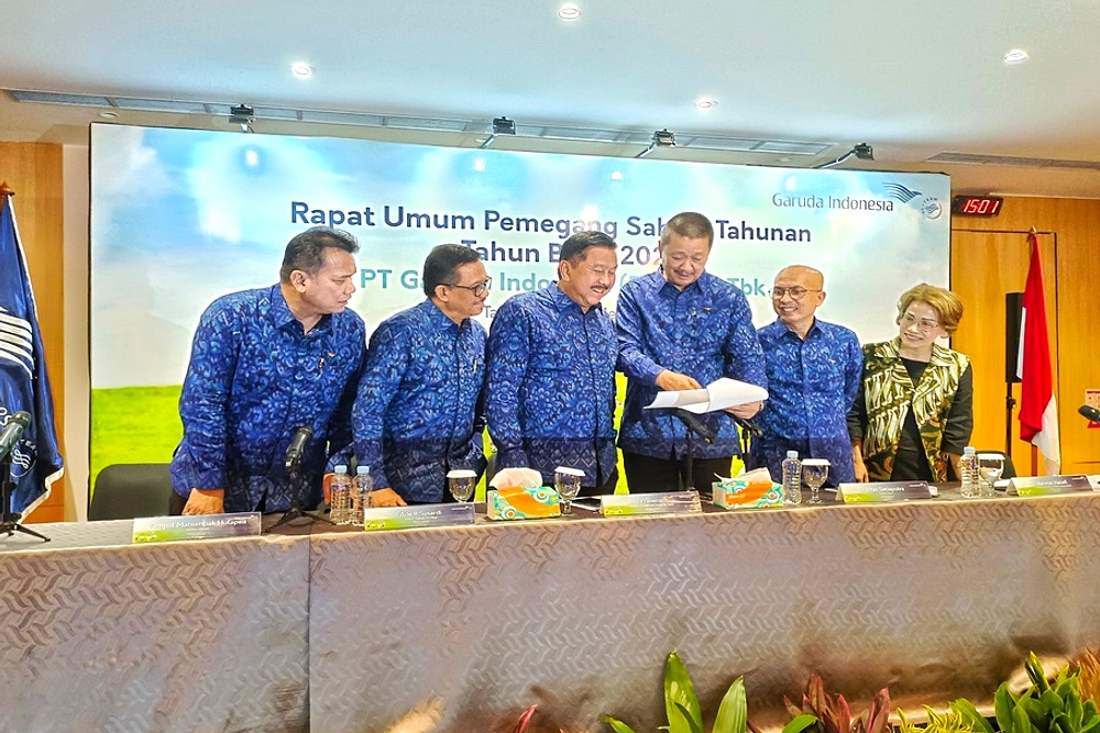 GIAA Fokus Penguatan Manajemen Baru di RUPST 13 Mei