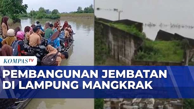 Gibran Janji Jembatan Way Bunut Rampung Akhir Juli