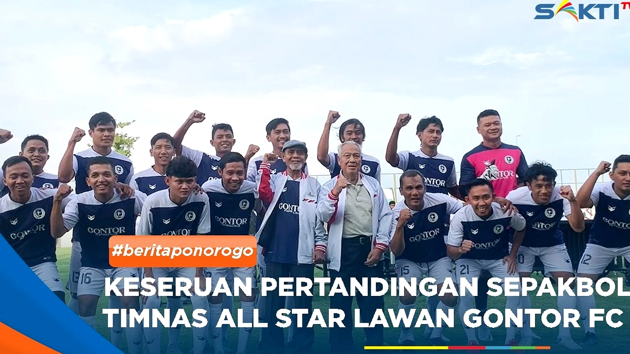 Gontor FC Bertarung vs Timnas All Star, Pembuka 100 Tahun Gontor