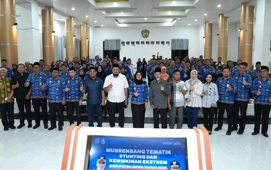 Gowa Juara III Penghargaan Stunting dan Kemiskinan Tahun 2026