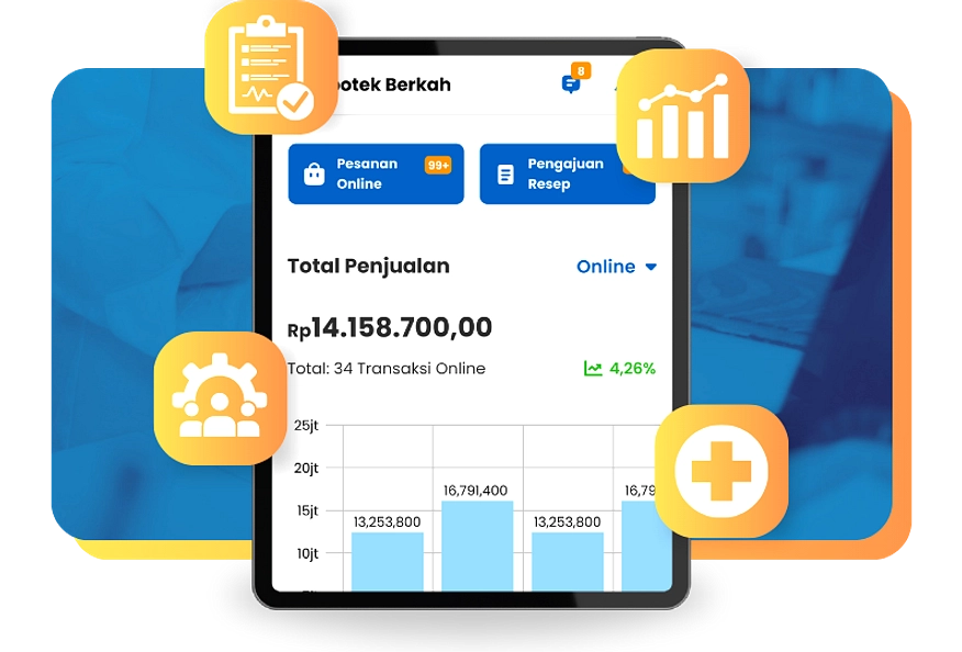 GPOS Lite: Digitalisasi Apotek dengan Dukungan Lapangan