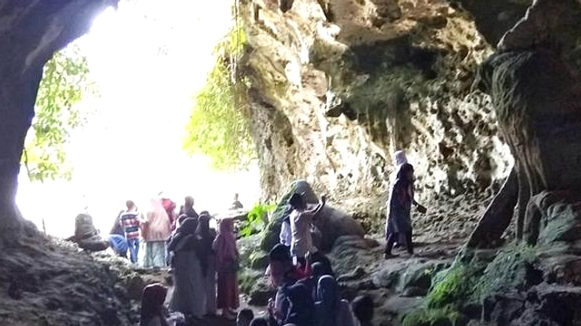 Gua Donan Pangandaran Sepi, Tiket Gratis pun Tak Laku