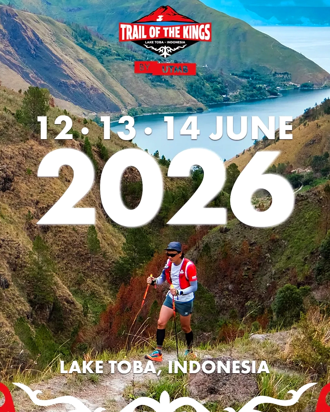 Gubernur Sumut Buka Trail of the Kings UTMB 2026 di Samosir