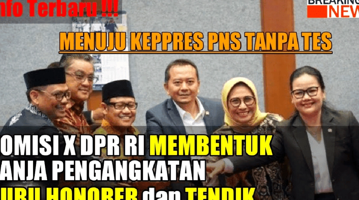 Guru Non-ASN akan Jadi ASN, Status PNS atau PPPK Belum Jelas