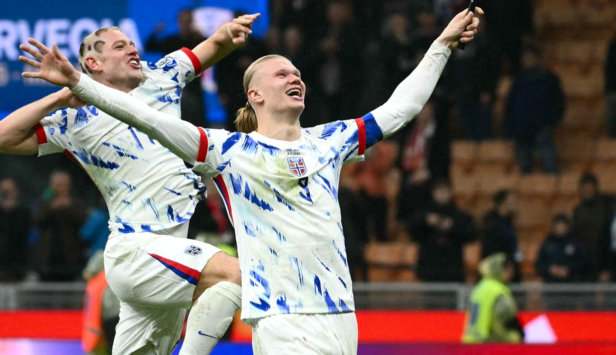 Haaland Bungkam Brasil, Kini Top Skor Piala Dunia