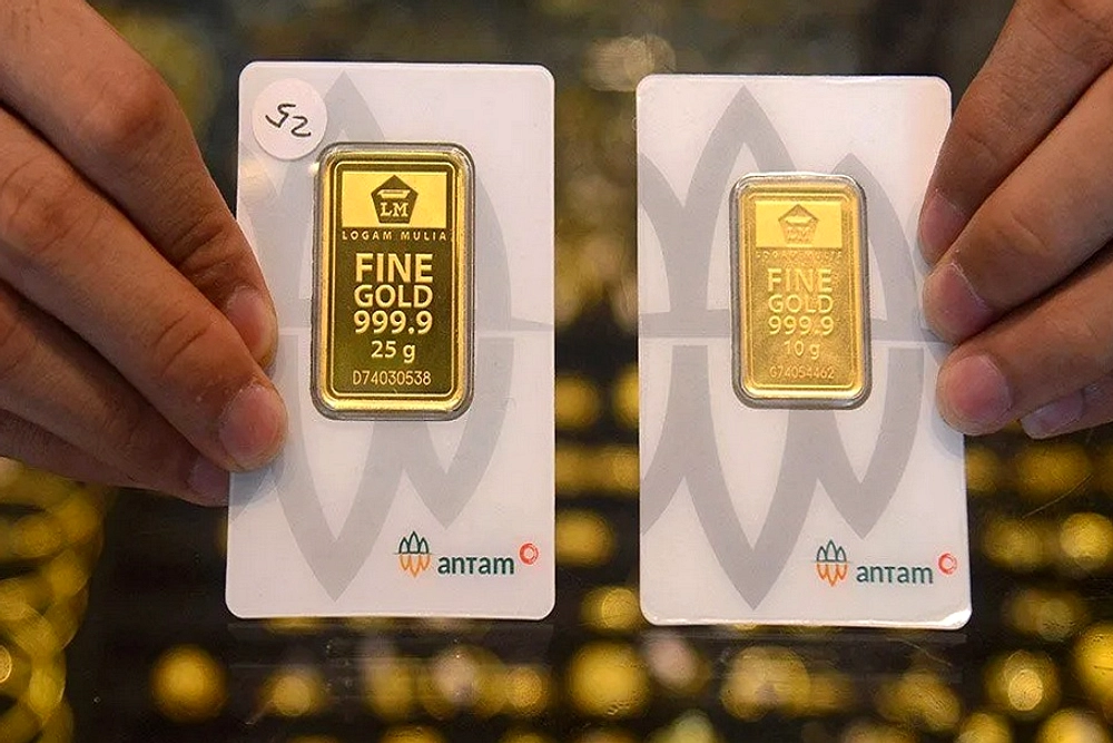 Harga Emas 24 Karat Antam Turun Rp 40.000/Gram Hari Ini