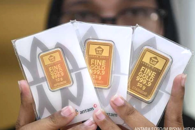 Harga Emas Antam 24 Karat Tetap di Rp 2,805 Juta per Gram