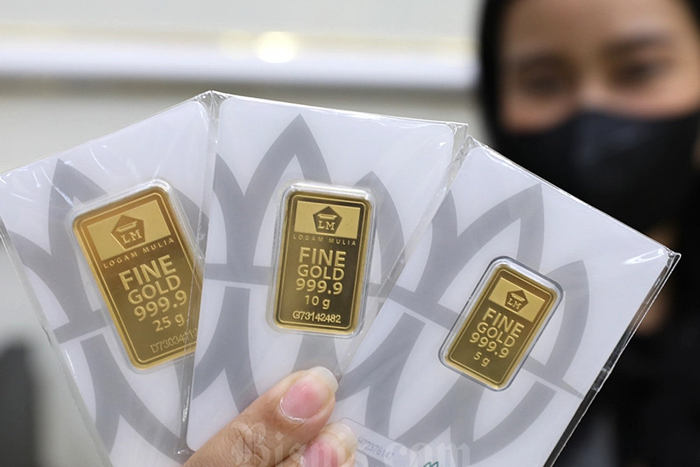 Harga Emas Antam 24k Tetap Rp 2.843.000 per Gram Selasa