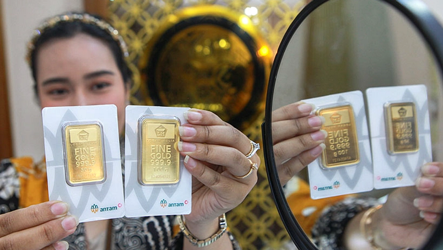 Harga Emas Antam di Makassar Naik Rp 19.000 per Gram