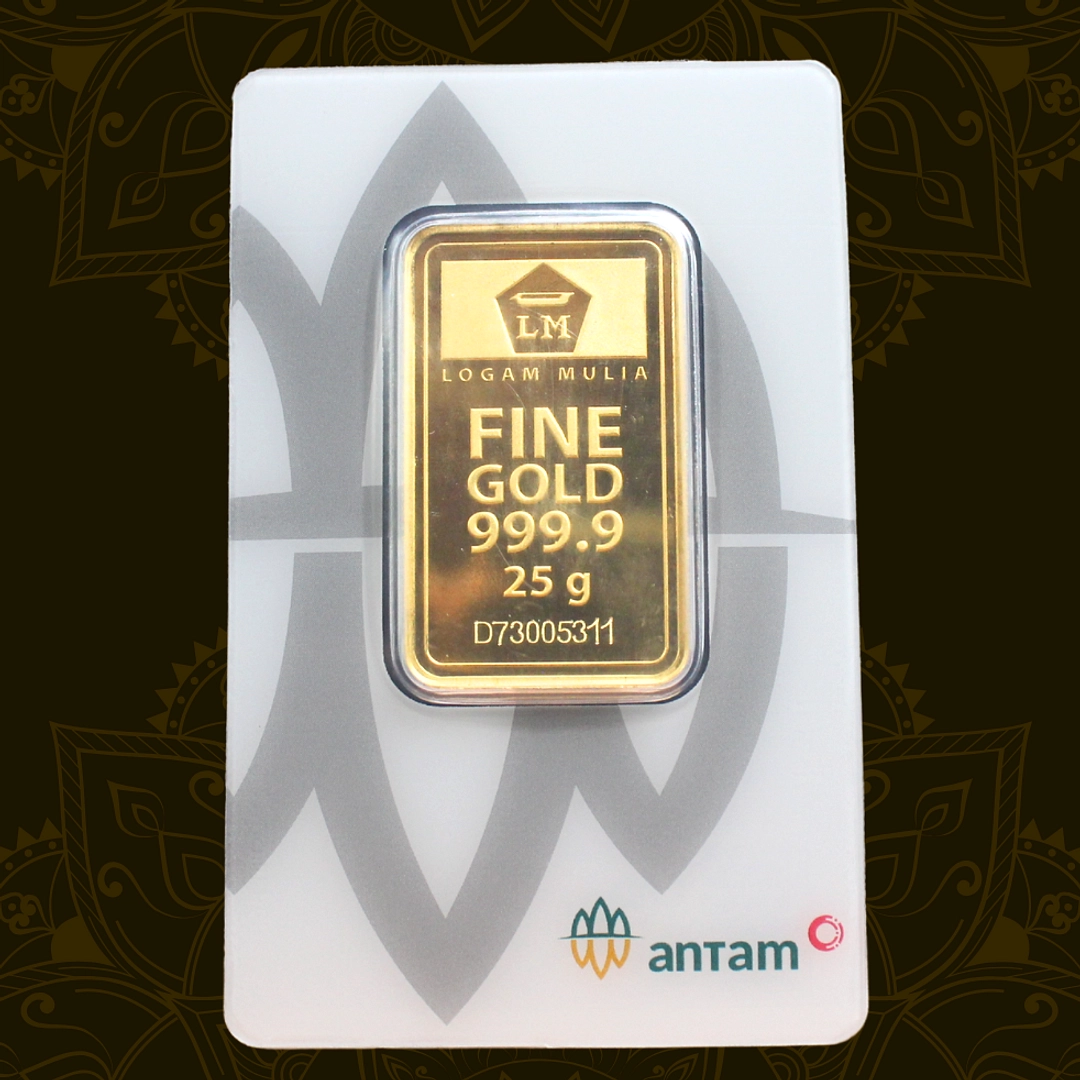 Harga Emas Antam Medan Kembali Turun, Kini Rp 2,615 Juta per Gram