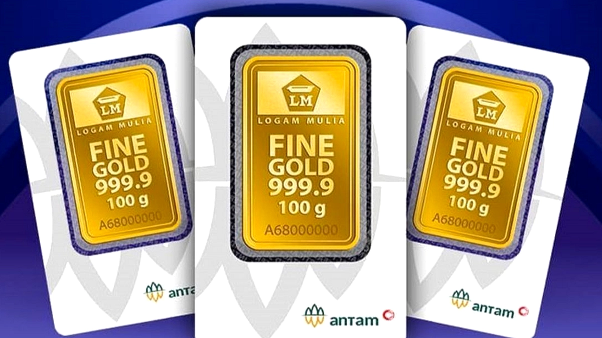 Harga Emas Antam Palembang Mencapai Rp 2,9 Jutaan per Gram