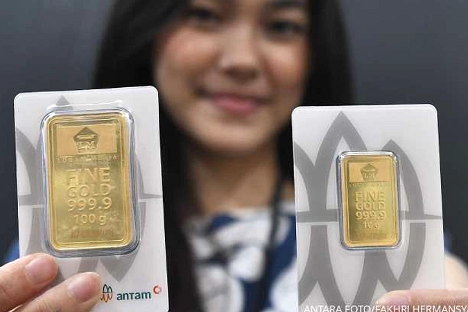 Harga Emas Antam Palembang Turun Rp 44.000/Gram Hari Ini