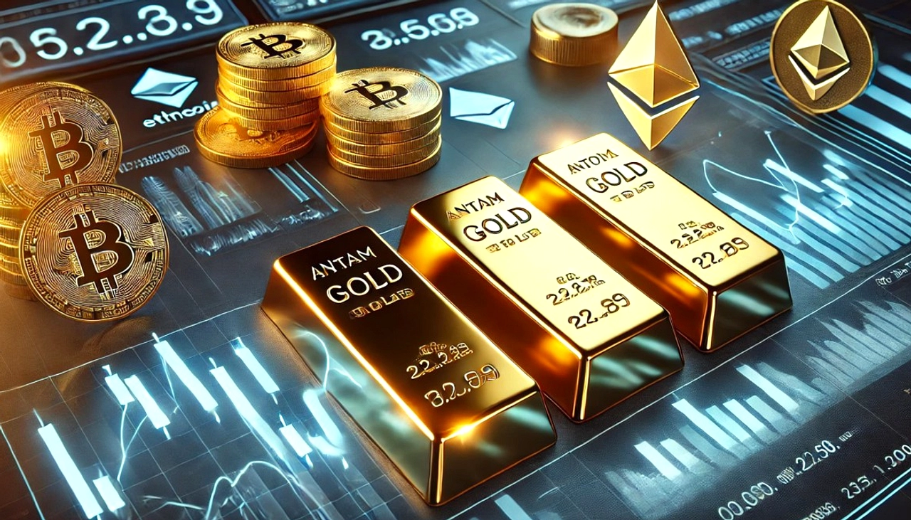 Harga Emas Dunia Tumbuh, Antam Mencapai Rp 75.000 di Indonesia