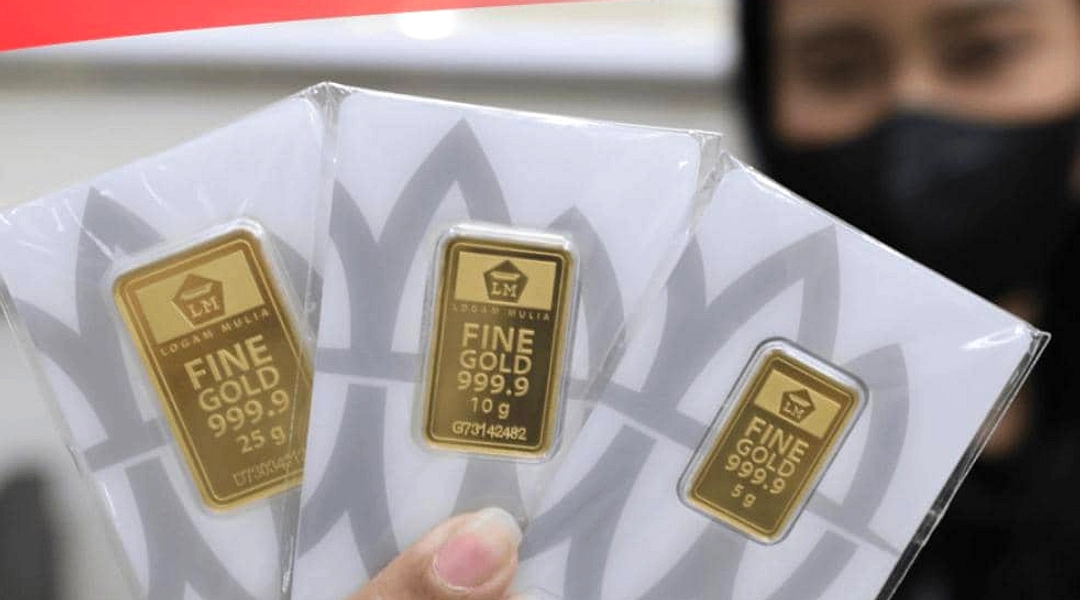 Harga Emas Kembali Turun, Kini Rp 2,641 Juta per Gram