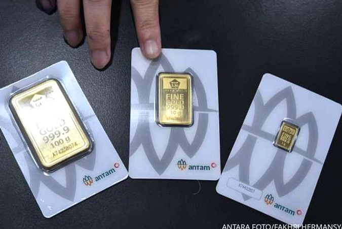 Harga Emas Turun 10% Mingguan, Bawah Rp3 Juta Hingga Lebaran