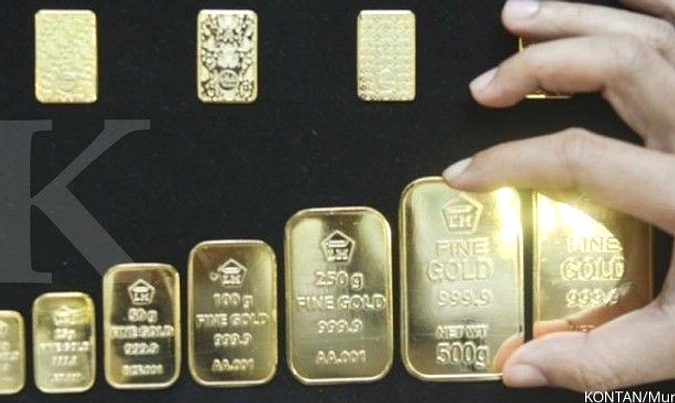 Harga Emas Turun, Energi Mengguncang Pasokan Meski Konflik
