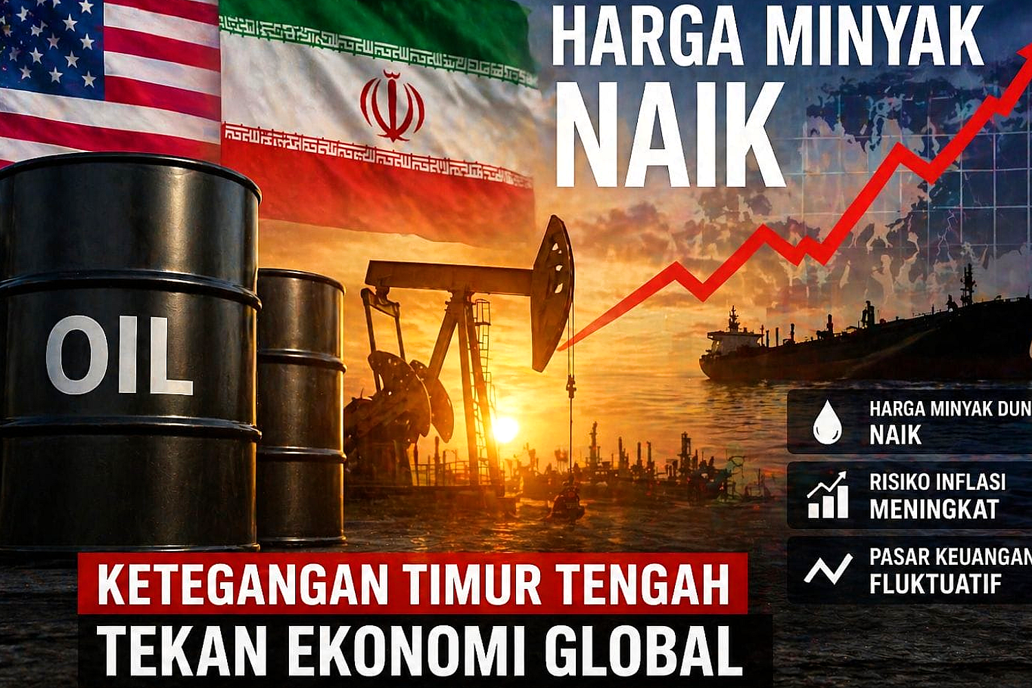 Harga Minyak Tembus US$105, Subsidi Energi Bengkak Rp376,8 Triliun
