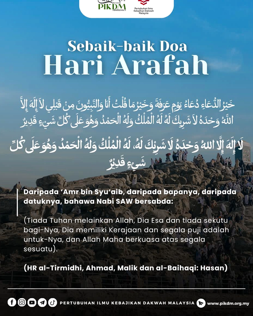 Hari Arafah: Doa Terbaik dan Dzikir 1000 Kali untuk Ampunan