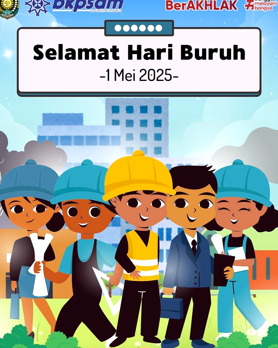 Hari Buruh 2026: Selipkan Twibbon di Media Sosial Online