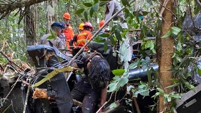 Helikopter Airbus EC 130 T2 Jatuh, 9 Penumpang Meninggal
