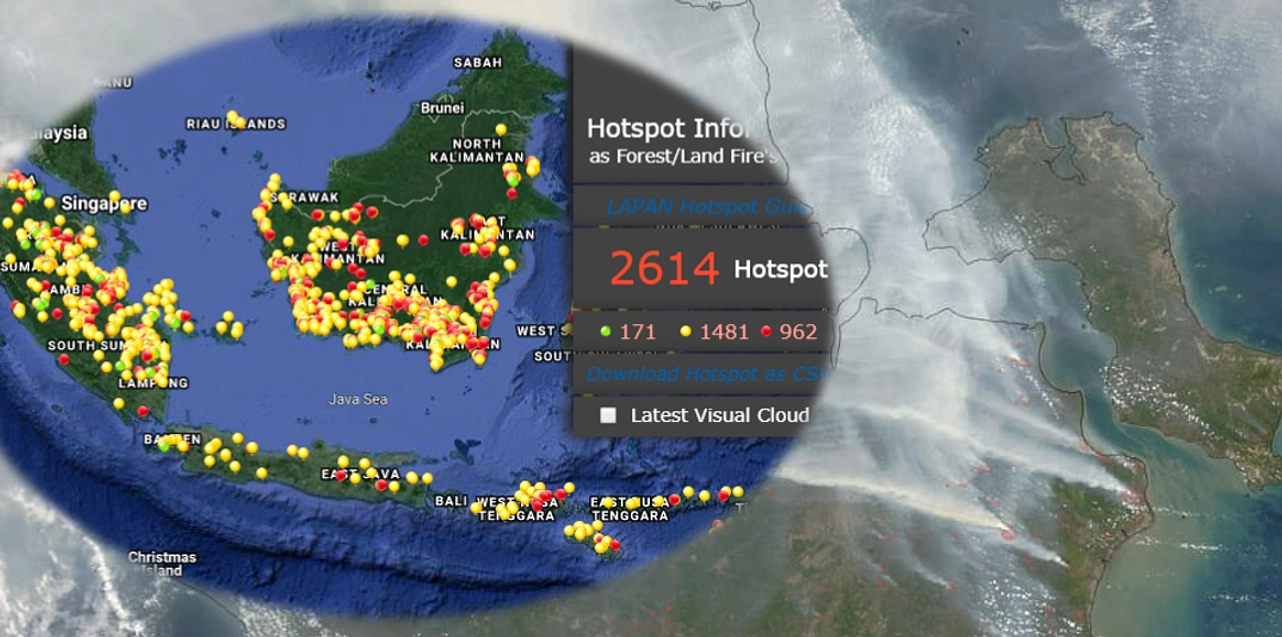 Hotspot Sumsel Diprediksi Bertambah Akibat Curah Hujan Berkurang