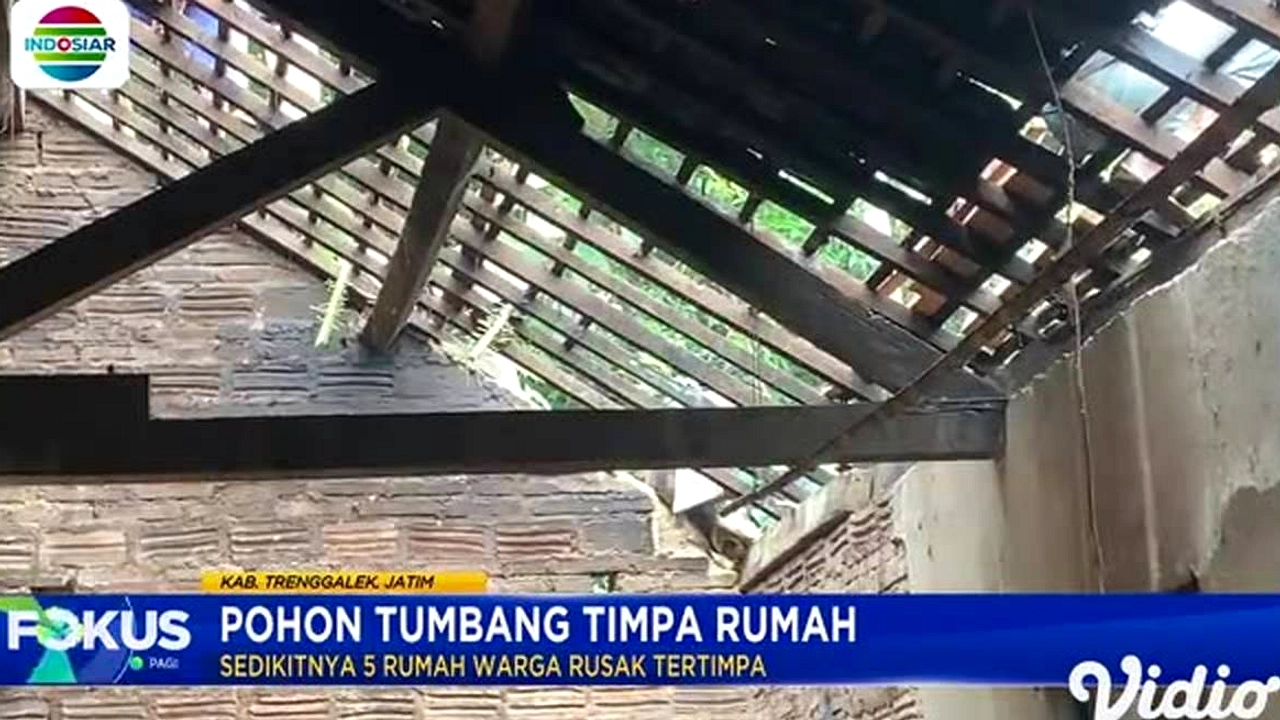 Hujan deras, angin kencang melanda Sidrap, 7 rumah rusak