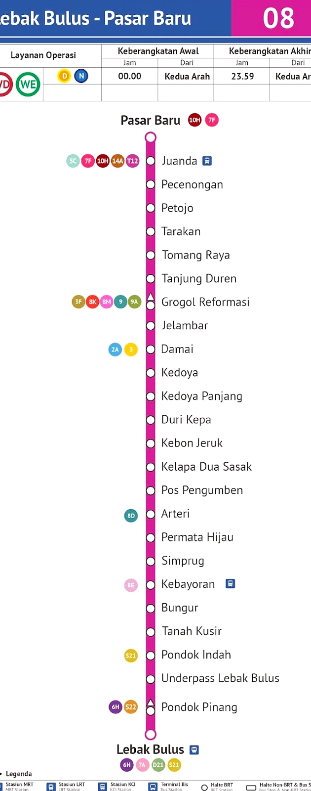 HUT RI ke-81: Transjakarta Ubah Rute & Jadwal