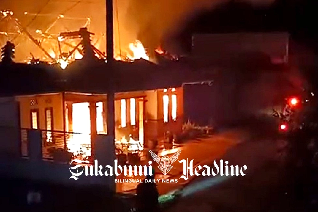 Ibu Rumah Tangga Tewas Terjebak Kebakaran Akibat Bensin Eceran