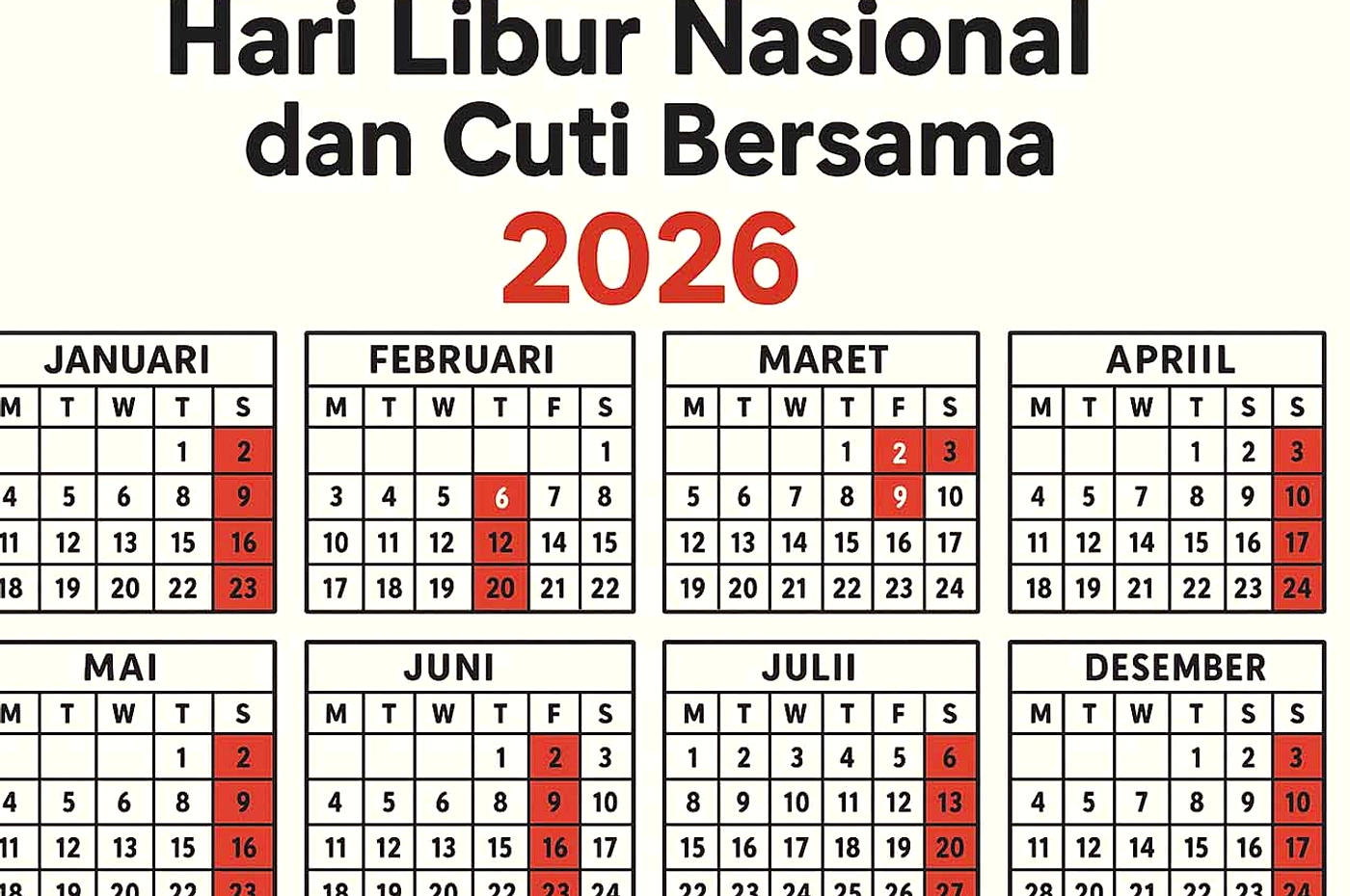 Idul Adha 2026: Jadwal Libur Nasional dan Cuti Bersama